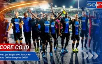 Juara Liga Belgia dari Tahun ke Tahun, Daftar Lengkap 2025