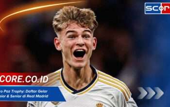 Nico Paz Trophy: Daftar Gelar Junior & Senior di Real Madrid
