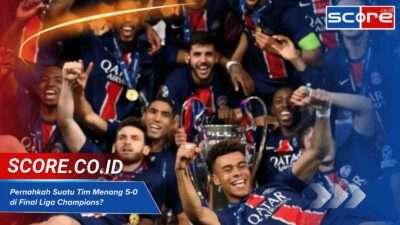  Menang 5-0 di Final Liga Champions