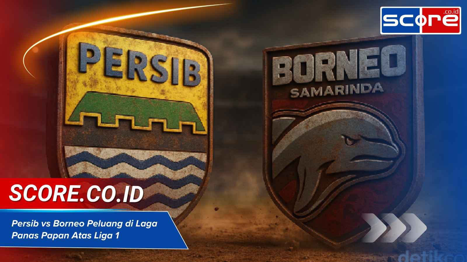 Persib vs Borneo Peluang