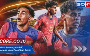 Prestasi lamine yamal di barcelona yang Pecahkan Rekor Dunia
