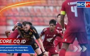 Susunan Pemain Psm Makassar Vs Persijap Jepara: Formasi Baru