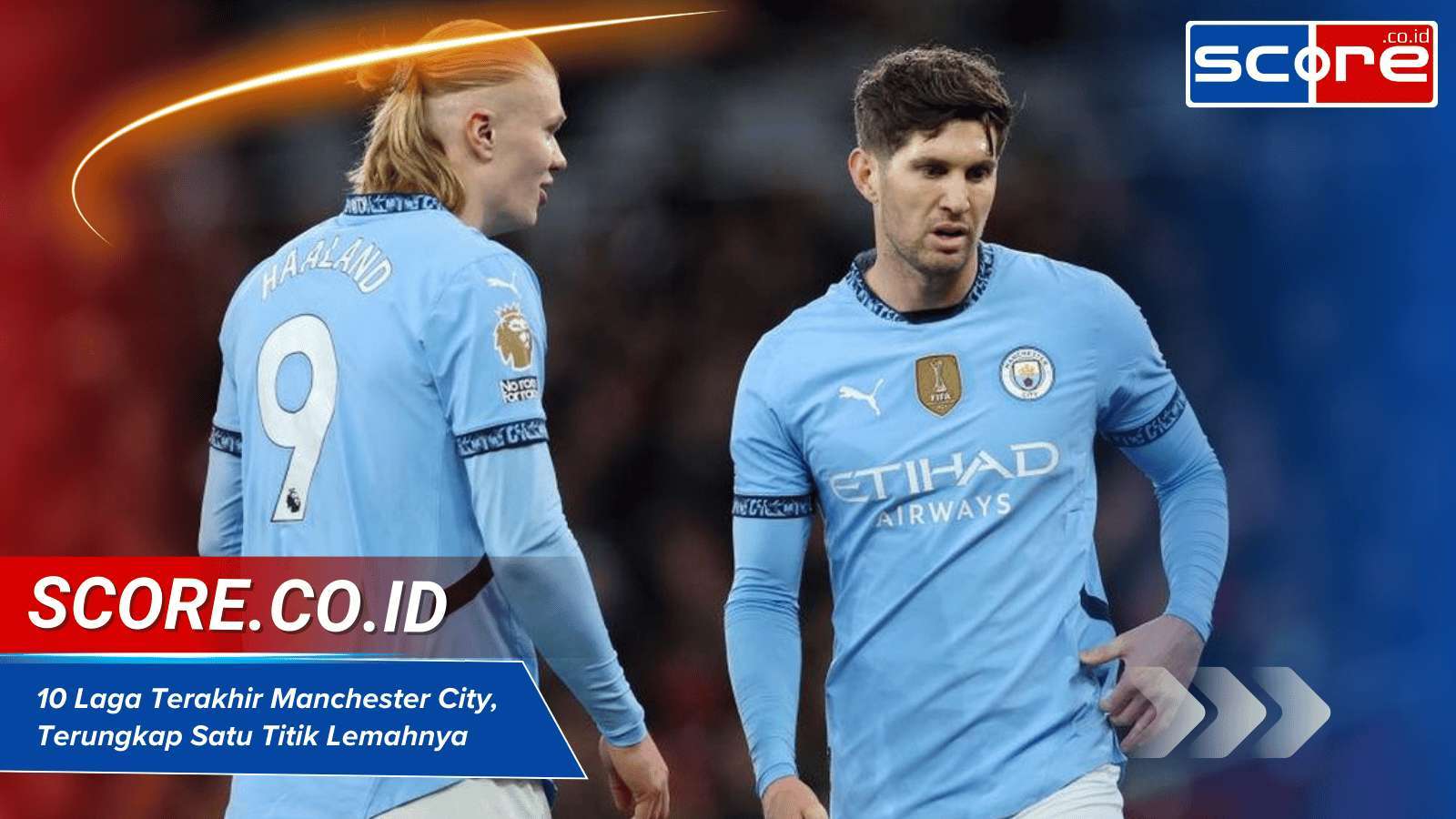 10 Laga Terakhir Manchester City