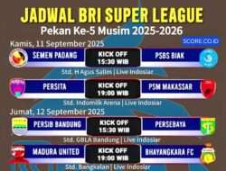 Ditunda Karena Demo, Berikut Jadwal Super League Pekan 5 yang Diubah