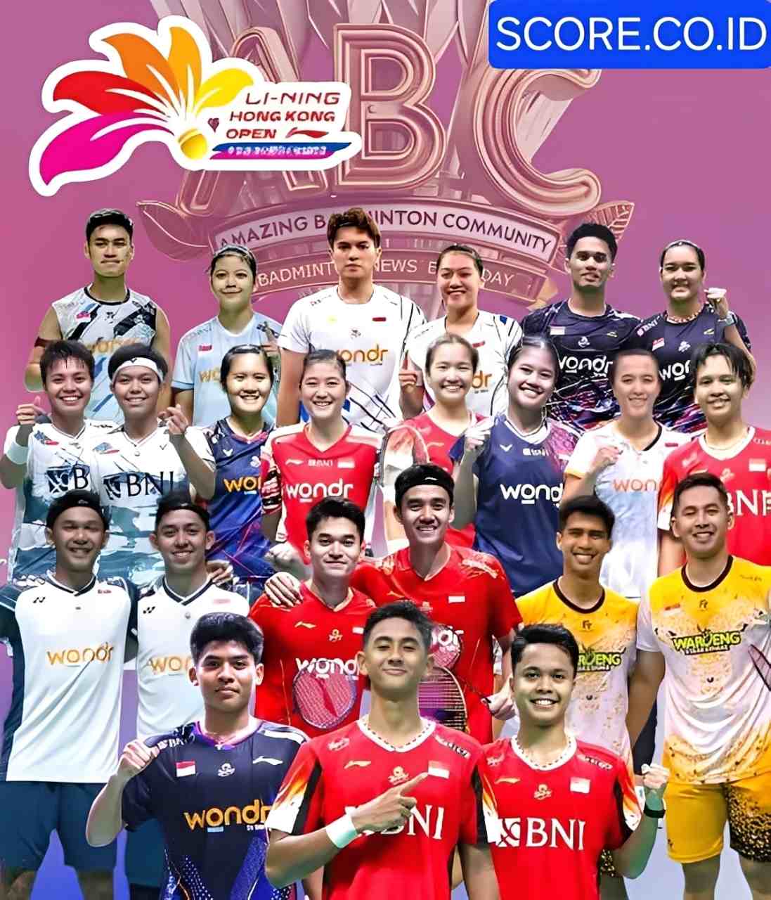 Drawing Hongkong Open 2025, Hadiah, dan Wakil Indonesia