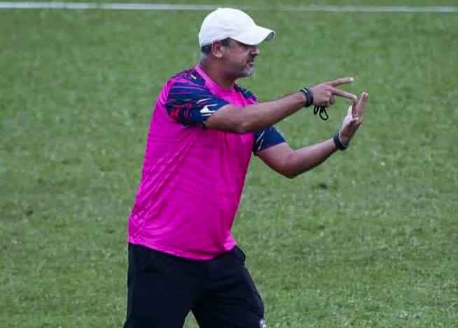 Jose Gomes Saat Melatih Arema Jelang Lawan Dewa United