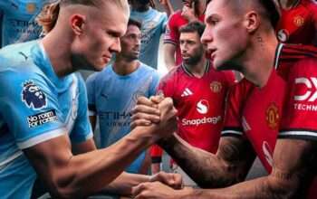 Statistik MU vs City 14 September 2025: Haaland Jadi Bintang Rating 9.8