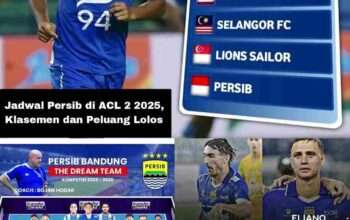 Jadwal Persib di ACL 2 2025, Klasemen dan Peluang Lolos