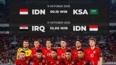 Jadwal Timnas Indonesia Round 4 jam Berapa? Dan Tayang Dimana?