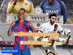 Prediksi Skor Barcelona vs PSG: Matchday ke 2 UCL, 2 Oktober 2025