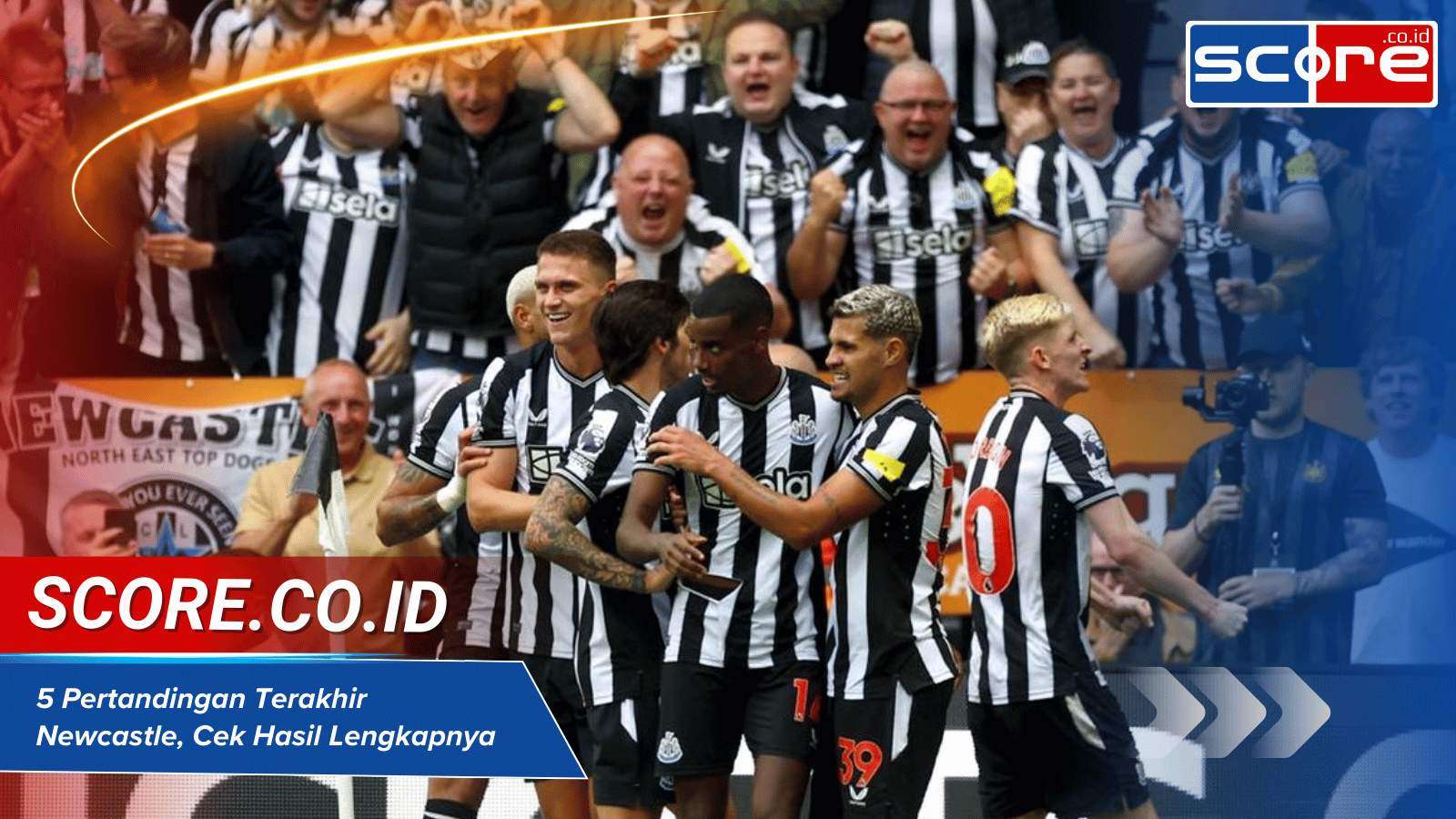 5 pertandingan terakhir newcastle