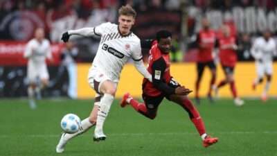 prediksi skor St Pauli vs Bayer