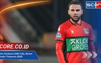 Calvin Verdonk LOSC Lille, Rumor Transfer Terpanas 2025