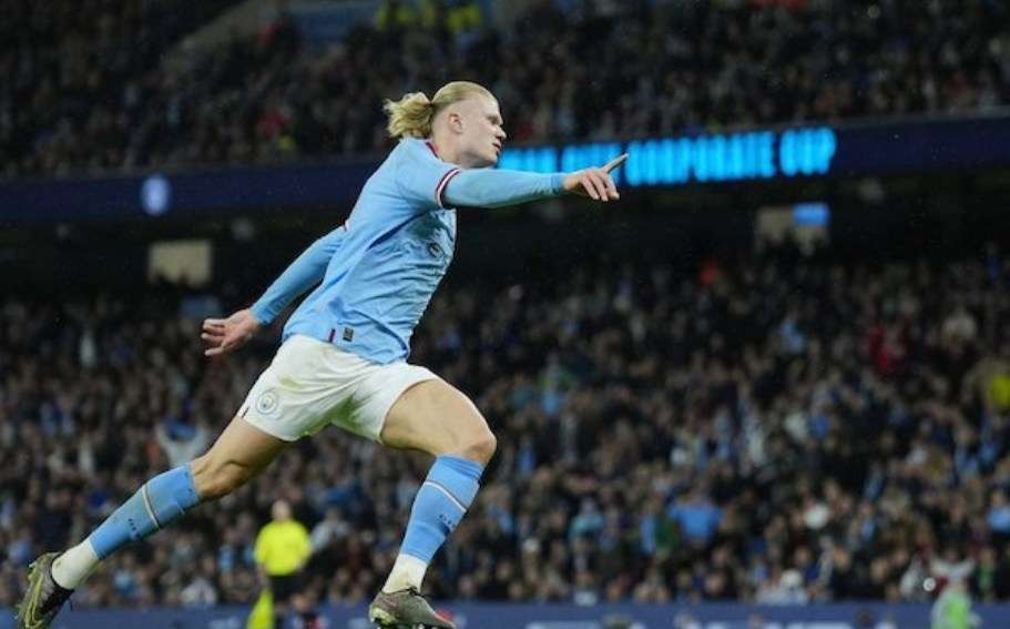 Perbandingan efektivitas gol Haaland musim ini vs musim lalu. Data Statistik Lengkap Performa Haaland di Depan Gawang