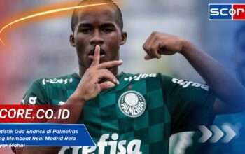 Statistik Endrick di Palmeiras yang Membuat Real Madrid Rela Bayar Mahal