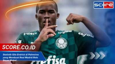 Statistik Endrick di Palmeiras yang Membuat Real Madrid Rela Bayar Mahal