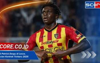 Gaji Patrick Dorgu di Lecce, Rincian Kontrak Terbaru 2025