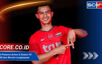 Gaji Pratama Arhan di Suwon FC 2025 dan Rincian Lengkapnya
