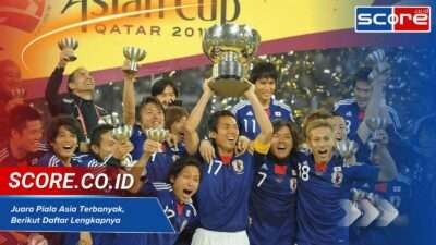 juara piala asia terbanyak
