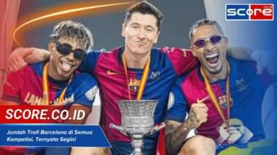 Jumlah Trofi Barcelona di Semua Kompetisi, Ternyata Segini