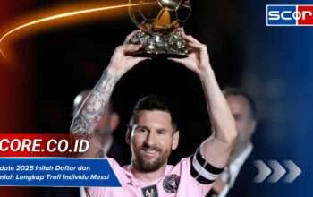 Update 2025 Inilah Daftar dan Jumlah Lengkap Trofi Individu Lionel Messi