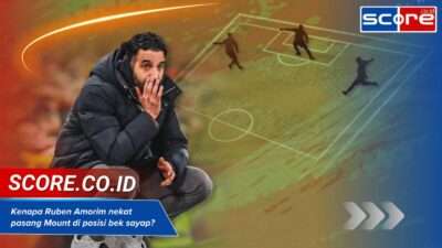 Kenapa Ruben Amorim nekat pasang Mount di posisi bek sayap?