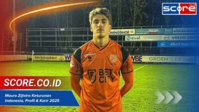 Mauro Zijlstra Keturunan Indonesia, Profil & Karir 2025