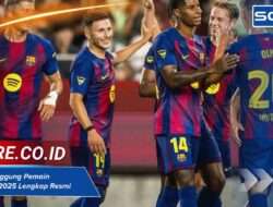 Nomor Punggung Pemain Barcelona 2025 2026 Skuad Resmi