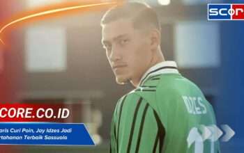 Nyaris Curi Poin, Jay Idzes Jadi Pertahanan Terbaik Sassuolo