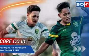 Pertandingan Toni Firmansyah: Jadwal, Statistik & Skill