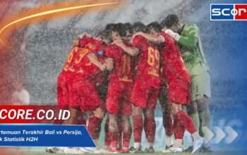 Pertemuan Terakhir Bali vs Persija, Cek Statistik H2H
