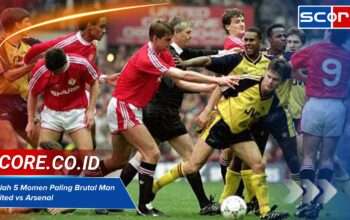 5 Momen Paling Brutal dalam Rivalitas Man United vs Arsenal