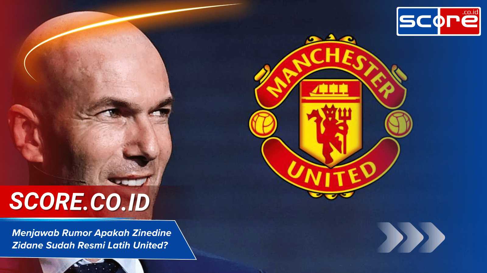 Zinedine Zidane Manchester United