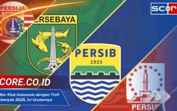 Daftar Klub Indonesia dengan Trofi Terbanyak 2025, Ini Urutannya