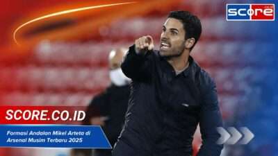 formasi andalan mikel arteta