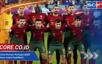 Formasi Pemain Portugal 2025 Terbaru untuk Kualifikasi