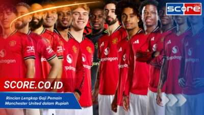 gaji pemain manchester united