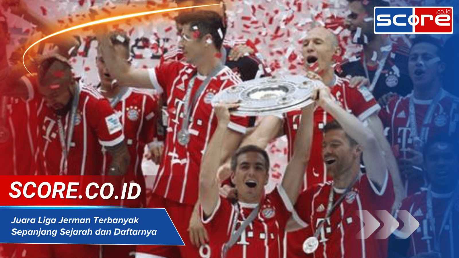 juara liga jerman terbanyak