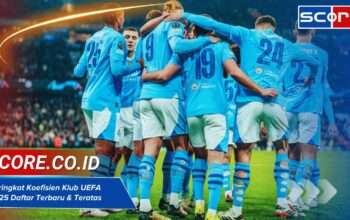 Peringkat Koefisien Klub UEFA 2025 Daftar Terbaru & Teratas