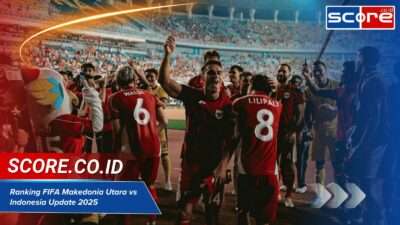 ranking fifa makedonia utara vs indonesia