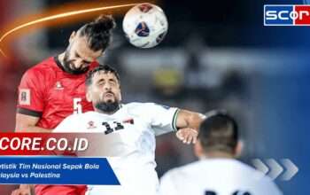 Statistik Tim Nasional Sepak Bola Malaysia vs Tim Nasional Palestina