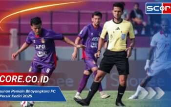 Susunan Pemain Bhayangkara FC vs Persik Kediri 2025