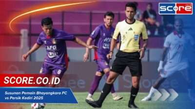 Susunan Pemain Bhayangkara FC vs Persik Kediri 2025