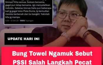 Comeback Lagi, Bung Towel Ngamuk Sebut PSSI Salah Langkah Pecat Patrick Kluivert