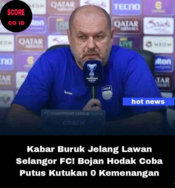 Rekor Buruk Bojan Hodak