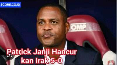 Patrick Kluivert Ajak Penggemar dan Tim Jernihkan Pikiran, Fokus Lawan Irak