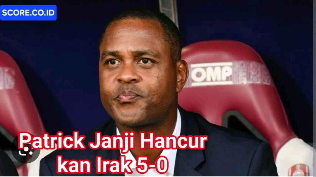 Patrick Kluivert Ajak Penggemar dan Tim Jernihkan Pikiran, Fokus Lawan Irak