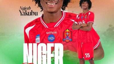 Selamat Bertugas Malam Ini, Najeeb Yakubu Pemain Persijap Bela Niger