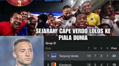 Daftar Negara yang Lolos Piala Dunia 2026: Cape Verde Lolos Pertama Kalinya