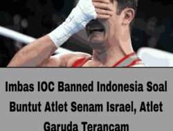 Imbas IOC Banned Indonesia Soal Buntut Atlet Senam Israel, Atlet Garuda Terancam